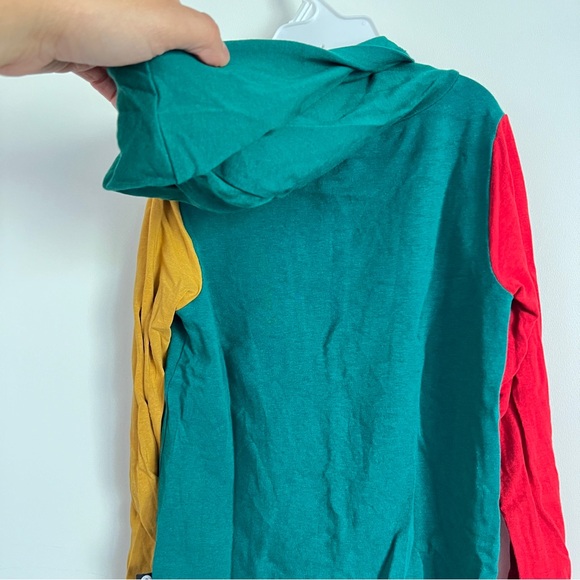 Rags to Raches Harry Potter Hogwarts Color Block Hooded Romper Size 3/4 - Picture 6 of 7